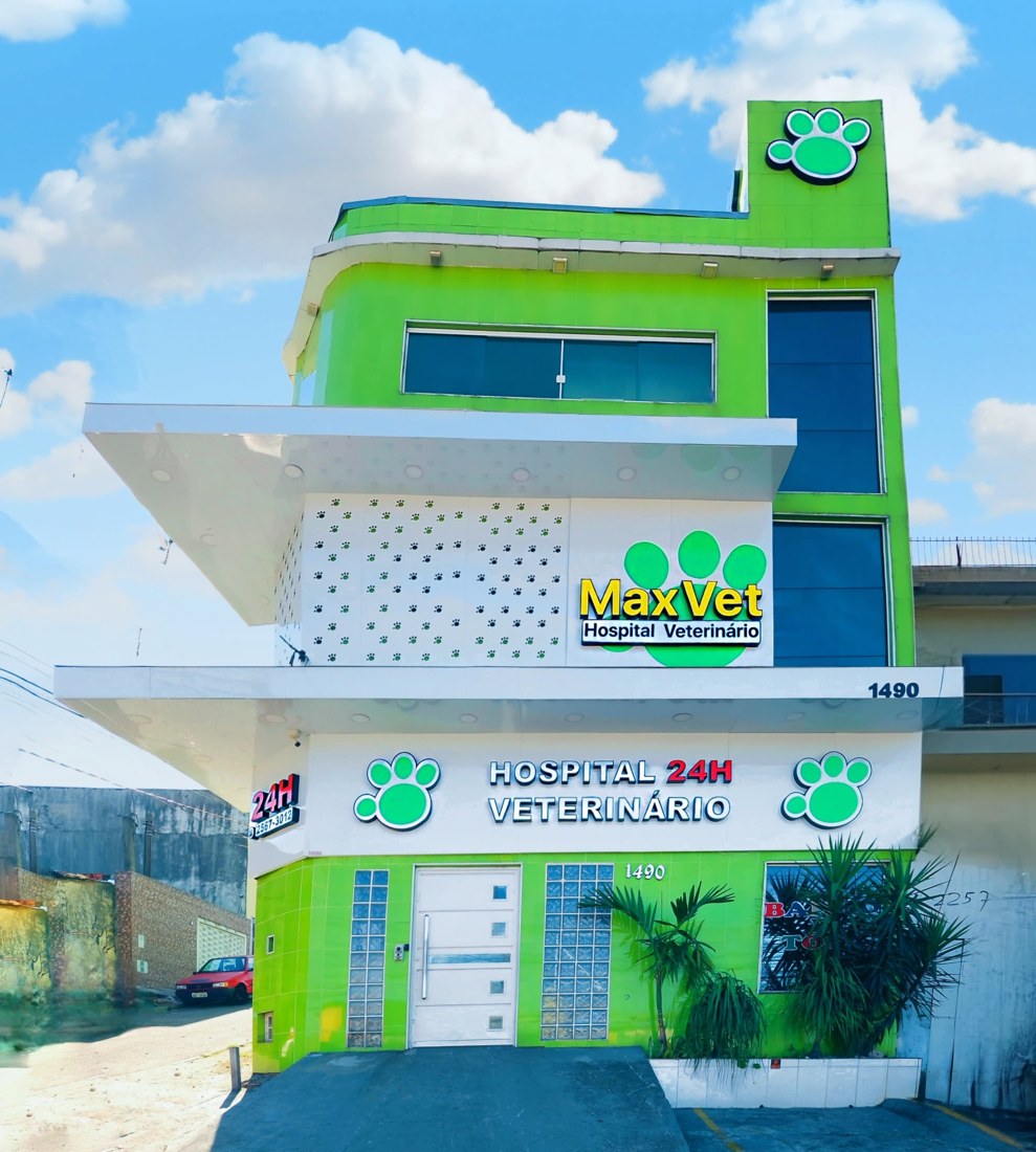 Fachada Max Vet Hospital Veterinário